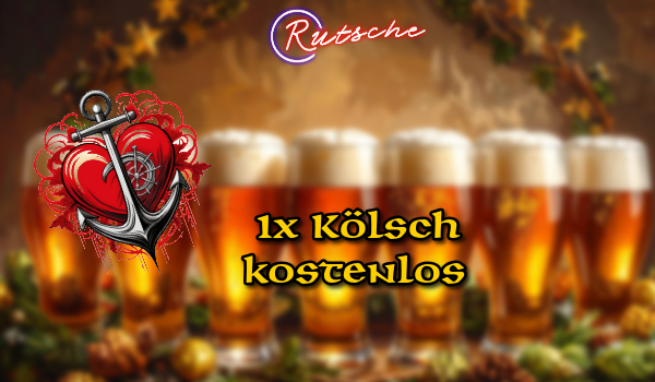 Erhalte 1x Kölsch kostenlos